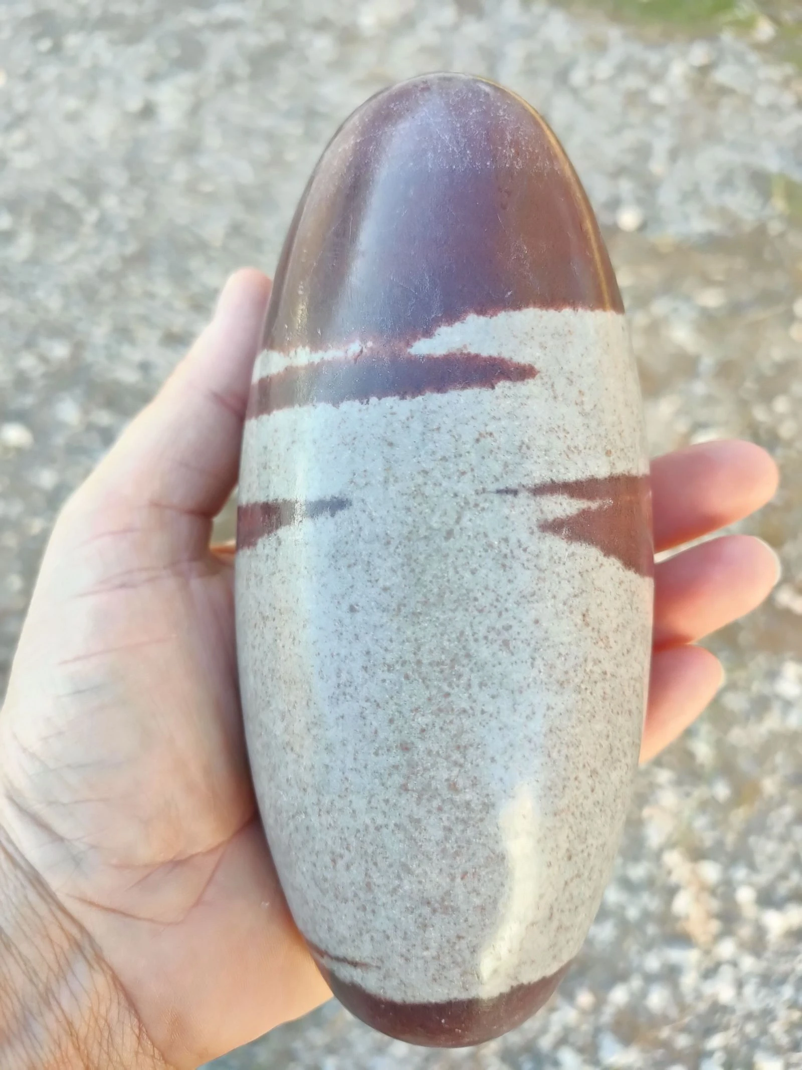 Un œuf shiva lingam